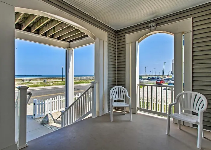 Idyllic Oceanfront Home On Atlantic City Boardwalk